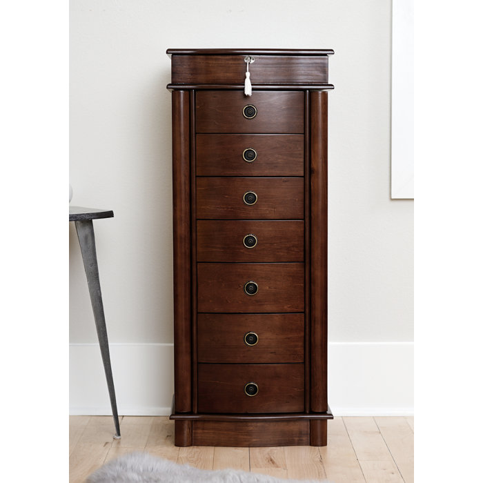 Alcott Hill® Argueta 15.5'' Wide Freestanding Jewelry Armoire with